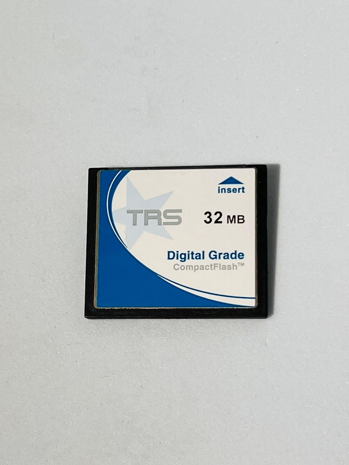 Compact flash card 32MB per DPR-1, DR-512 e compatibili
