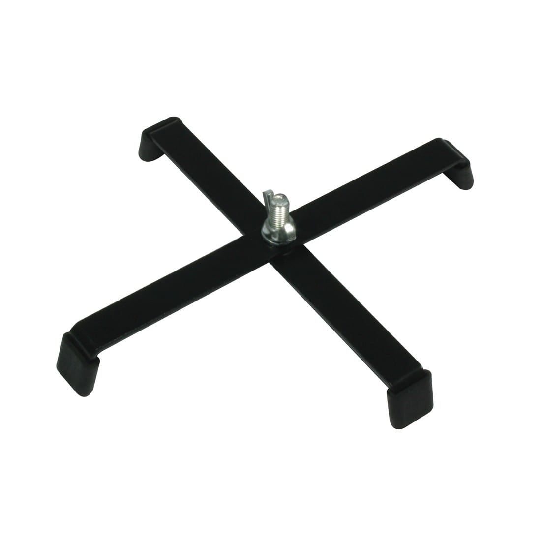 Supporto a pavimento 4 gambe nero FS4LB