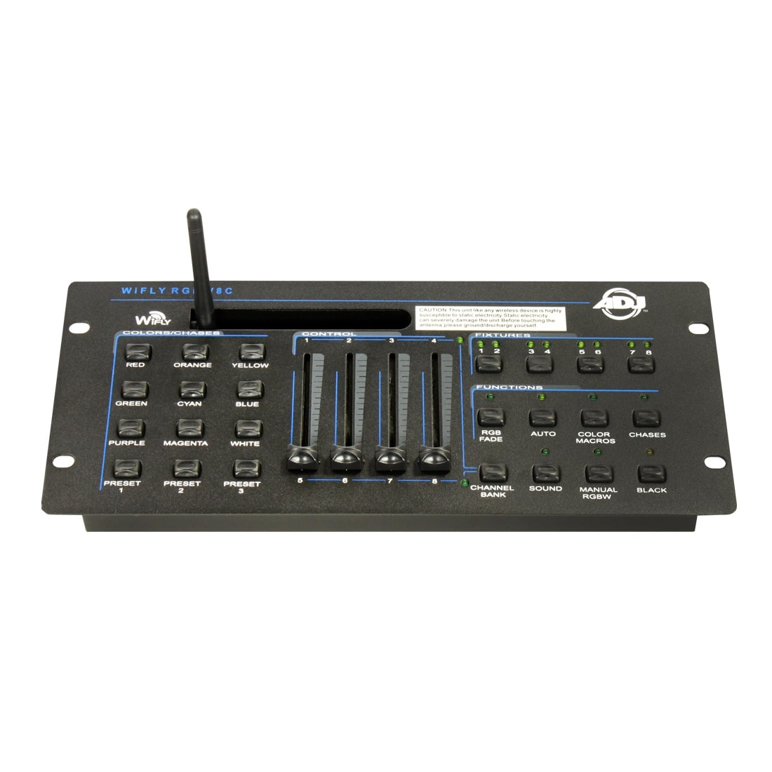 Centralina DMX 512 compatta WiFly RGBW8C