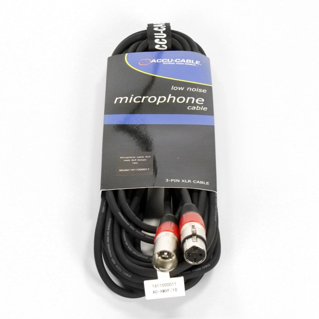 Cavo per microfono AC-XMXF/10 XLR/XLR 10m