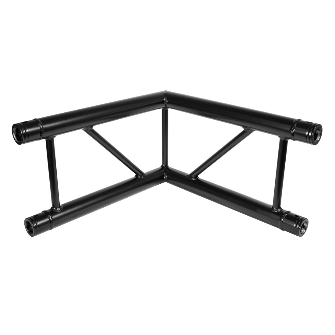 Angolo a 2 vie 90° verticale DT 32/2-C22V-L120 nero