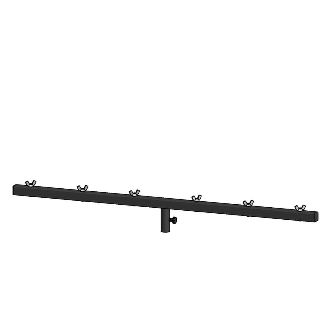 T-bar 1,5 mt per equipaggiamento luci con galletto DT ST-PMB