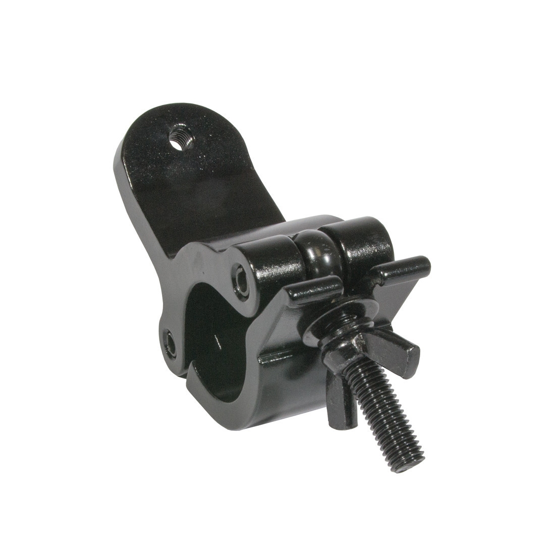 Gancio per stand fieristici PRO EX-Clamp 50S nero 250kg per tubi ø 48-51 mm