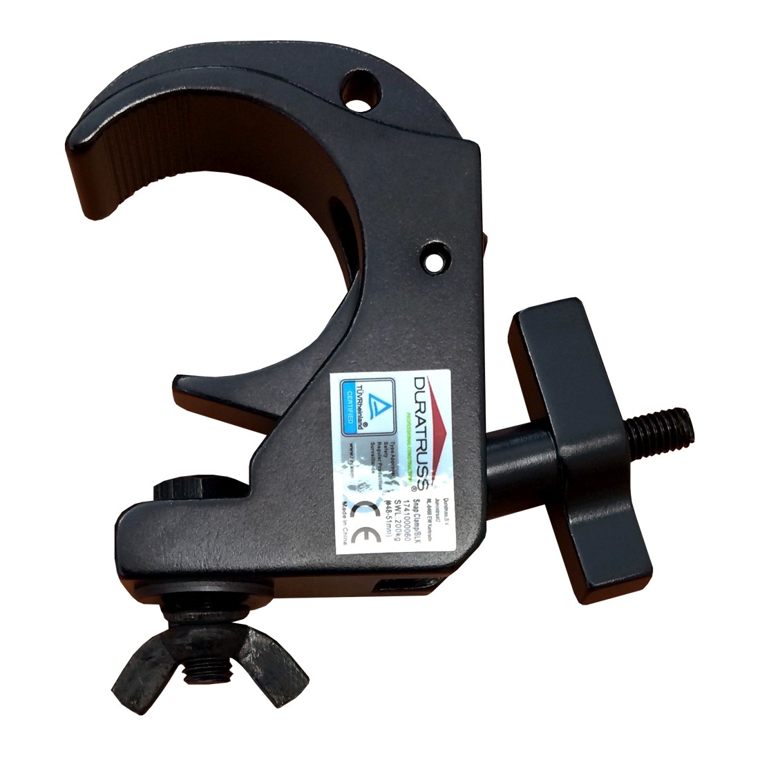Morsetto Snap Clamp nero