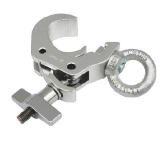 Gancio Selflock cromato per tubo 50mm 500 Kg