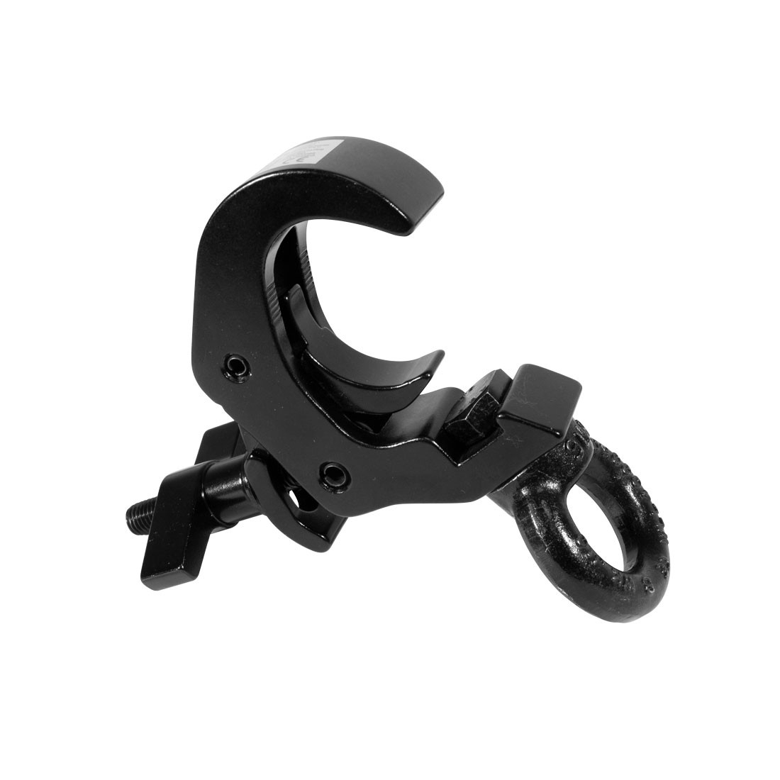 Gancio Selflock nero per tubo 50mm 500 Kg