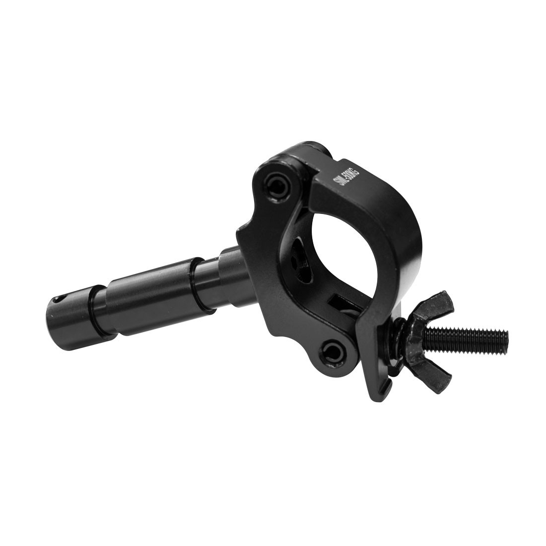 Gancio Pro Clamp con spigot nero 500 Kg