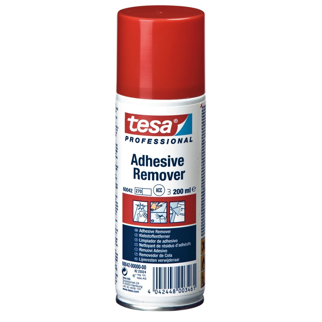 Spray professionale rimozione adesivi TESA 60042