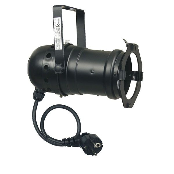 Parcan 30 nero lungo E27 75W