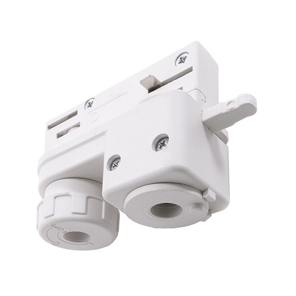 Adattatore elettromeccanico bianco, max 6A, 5Kg