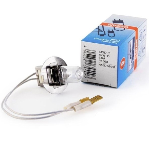 64317 C OSRAM 45W PK30D 6,6A J1/76 MASCHIO