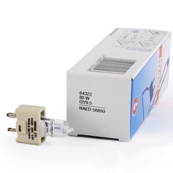 64322 OSRAM EXL 30W GZ9,5 6,6A