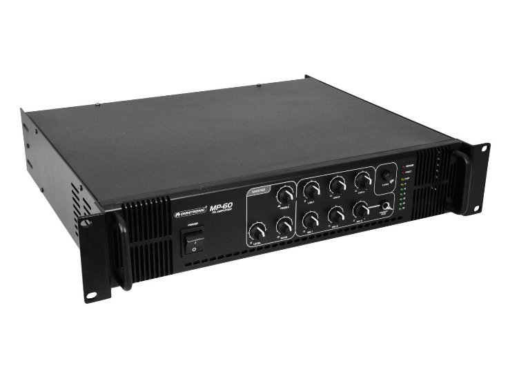 AMPLIFICATORE MP-60 PA 60W 100V RACK 2U