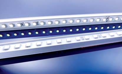 BARRA A LED ALLUMINIO 60cm. 48LED SMD5050 12W 24V IP65 6000°K