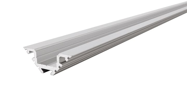 Profilo alluminio angola AV-01-10 anodizzato 2 m strisce led 11mm