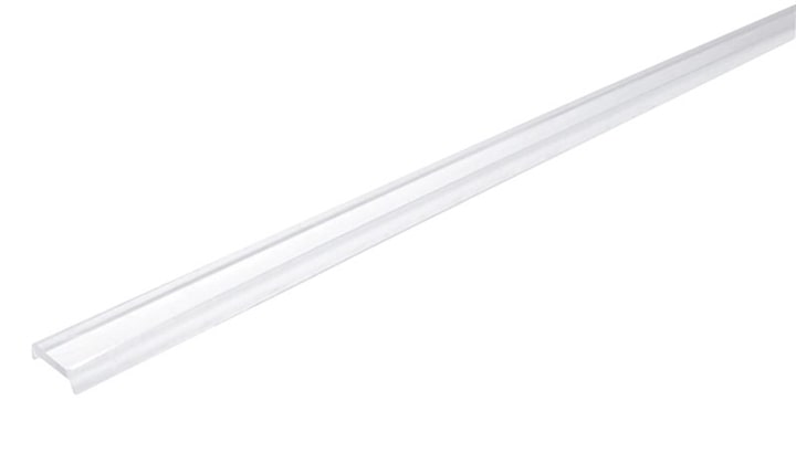 Cover in PVC per profilo alluminio, trasparente, 1 m