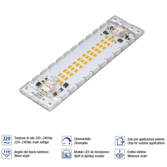 Basetta a Circuito led 13,5W 240V