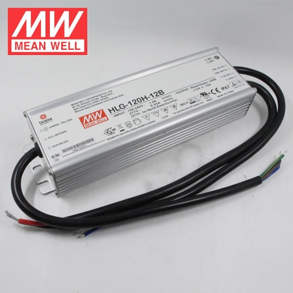 ALIMENTATORE a tensione costante 120W 12VDC 10A DIMMERABILE