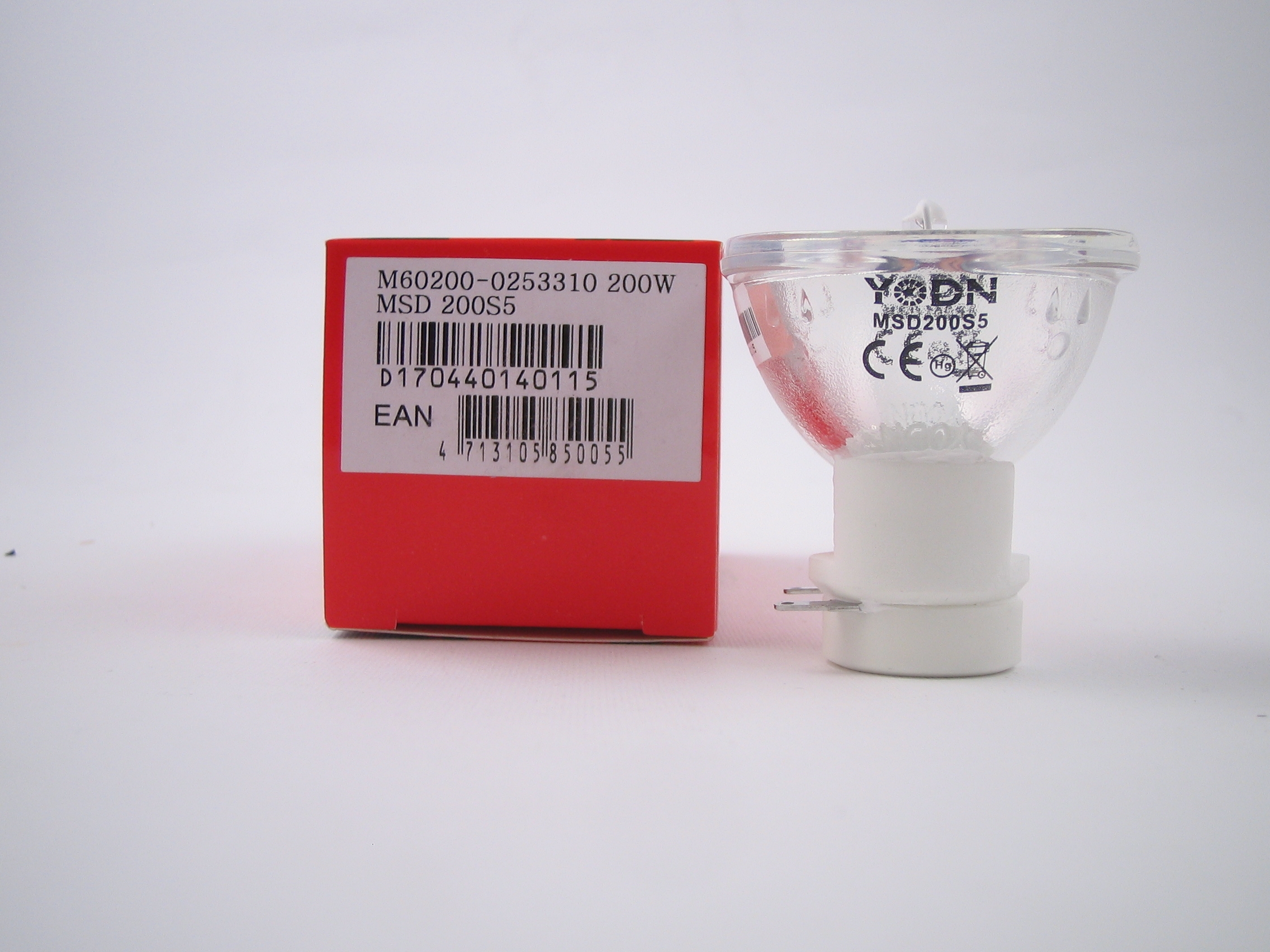 MSD 200 S5 R5 YODN 200W 7800&deg;k 3000ore