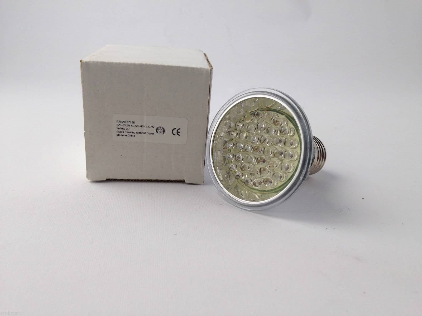 PAR 20 LED E 27 230V 37 LED GIALLO 30°