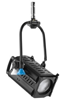 Faro a scarica televisivo Soffio f MSD 250W pole operated nero
