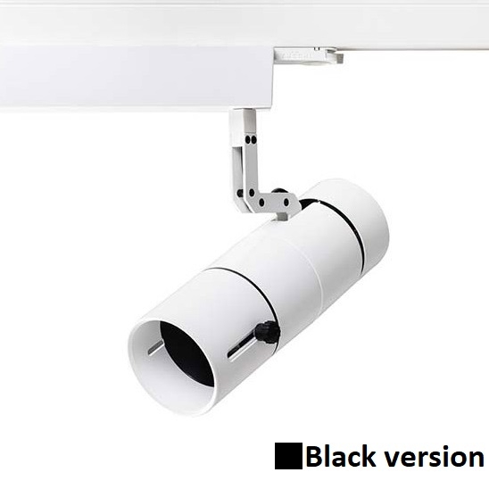 Proiettore led con fascio regolabile Admire bianco fisso 3000K dimmerabile  nero 
