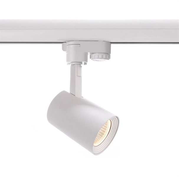 Faretto Slim 7 per binario 3 fasi 230V/440V, bianco