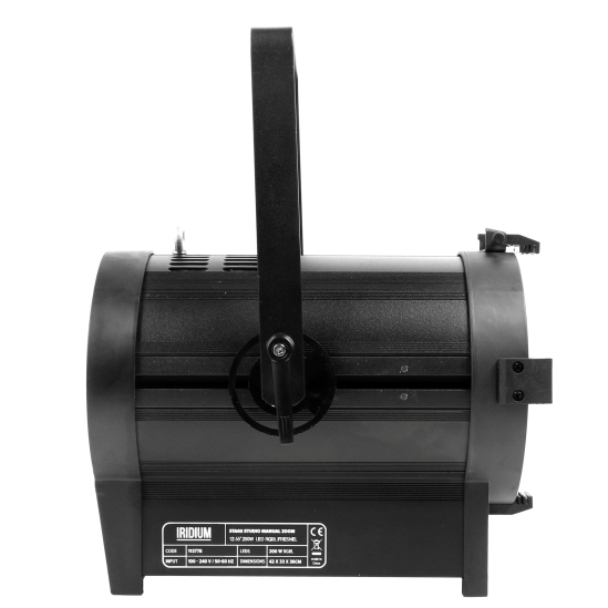 Proiettore led Studio zoom manuale 12-55° 200W RGBL Fresnel