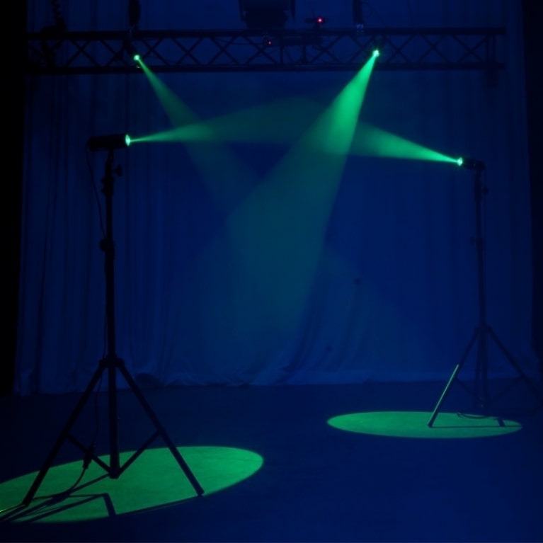 Pinspot LED Quad DMX RGBW
