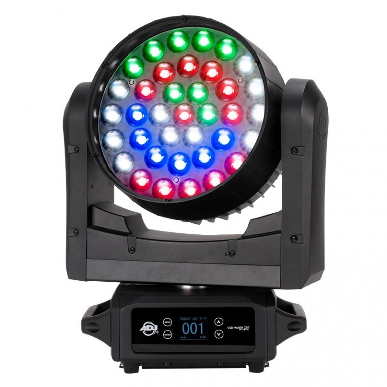 Testa mobile led Vizi Wash Z37 RGBW 740W