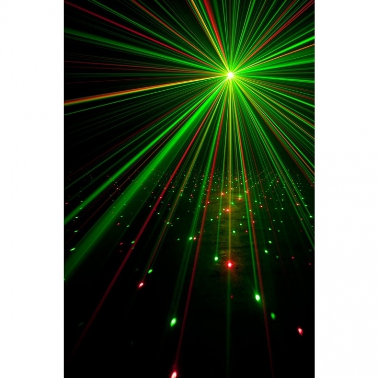 Proiettore Stinger II con effetti moonflower, strobo e laser