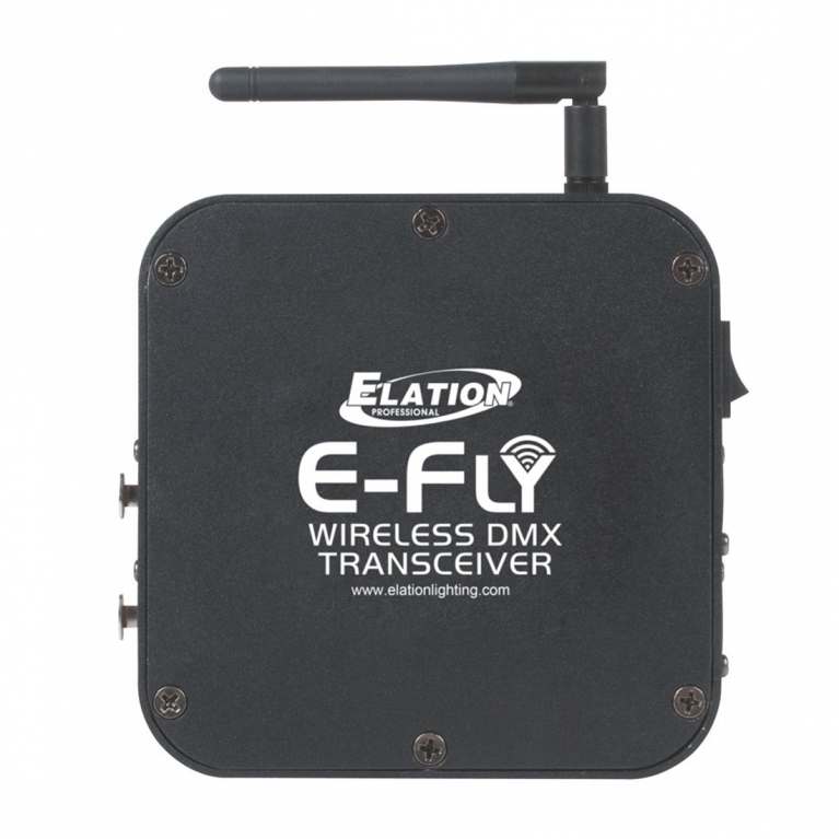 RICETRASMITTENTE DMX WIRELESS E-FLY TRANSCEIVER A BATTERIA