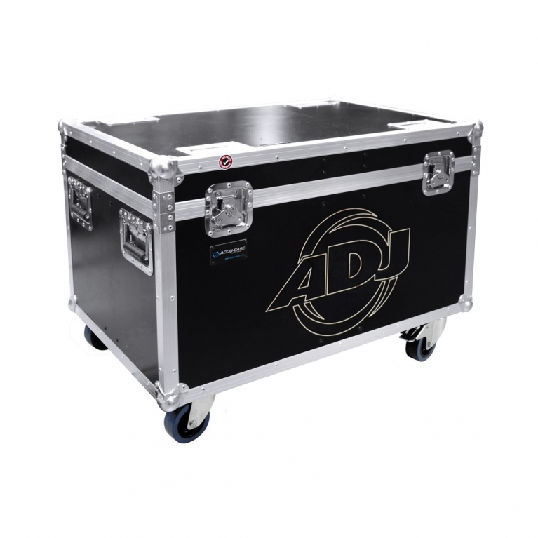 Custodia flight case con ruote per 4 Vizi QWash / HexWash