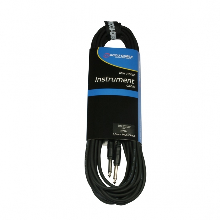 Cavo jack 6,3 mm mono 10 m, AC-J6M/5
