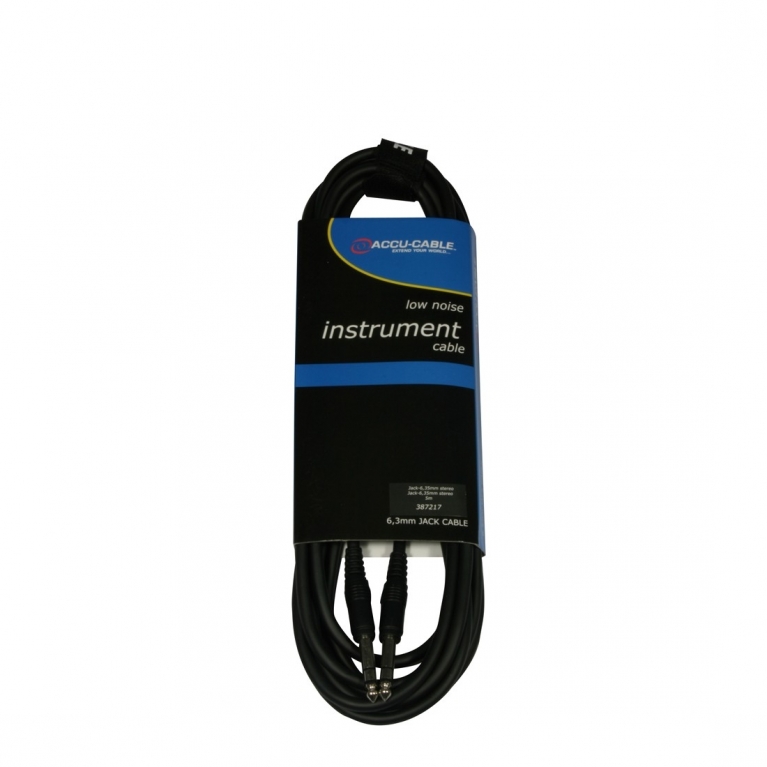 Cavo jack 6,3 mm stereo 5m AC-J6S/1,5