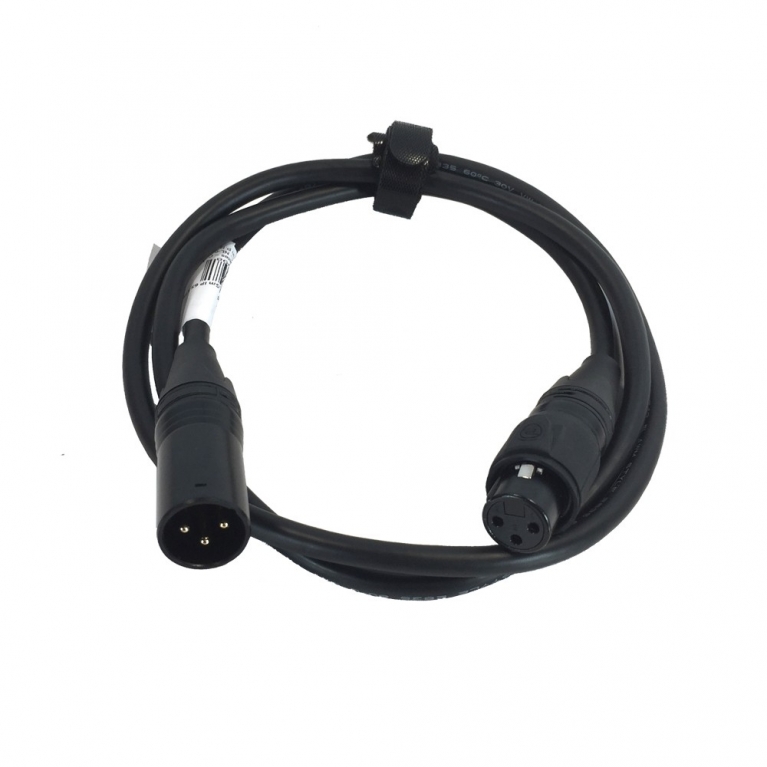 Prolunga DMX 3pin XLR IP65 1,5 mt
