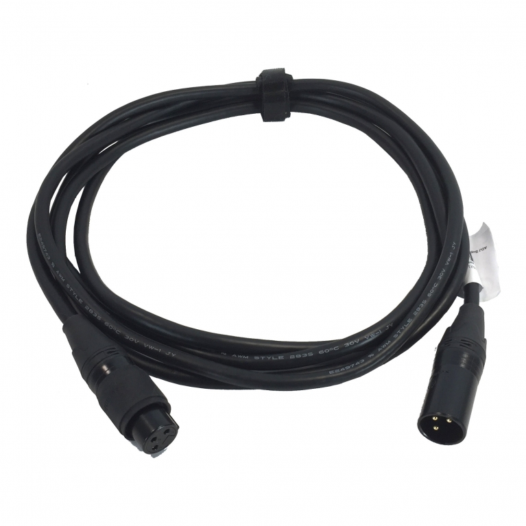 Prolunga DMX 3pin XLR IP65 3 mt