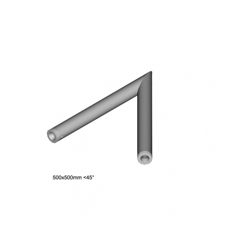 Angolo 45° a due vie DT 31/2-L45