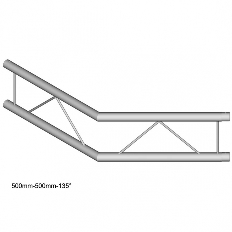 Angolo a 2 vie 135° verticale DT 22-C23V-L135