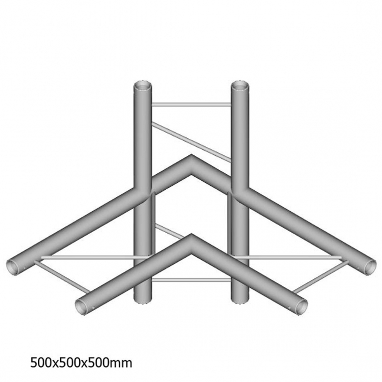 Angolo 90° 4 vie DT 22-C44H-LUD