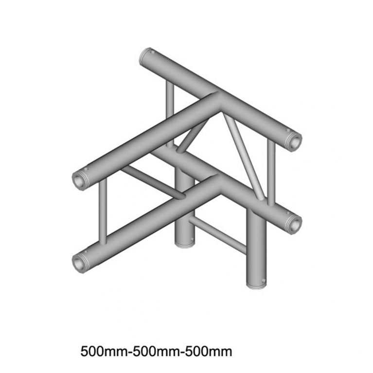 Giunzione a T 4 vie verticale DT 32/2-T42V-TD