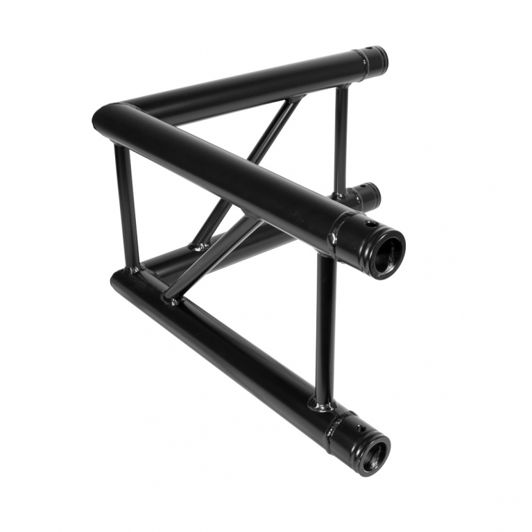 Angolo a 2 vie 90° verticale DT 32/2-C21V-L90 nero