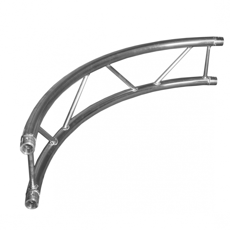 Parte di cerchio 3m DT 32/2V 90° verticale