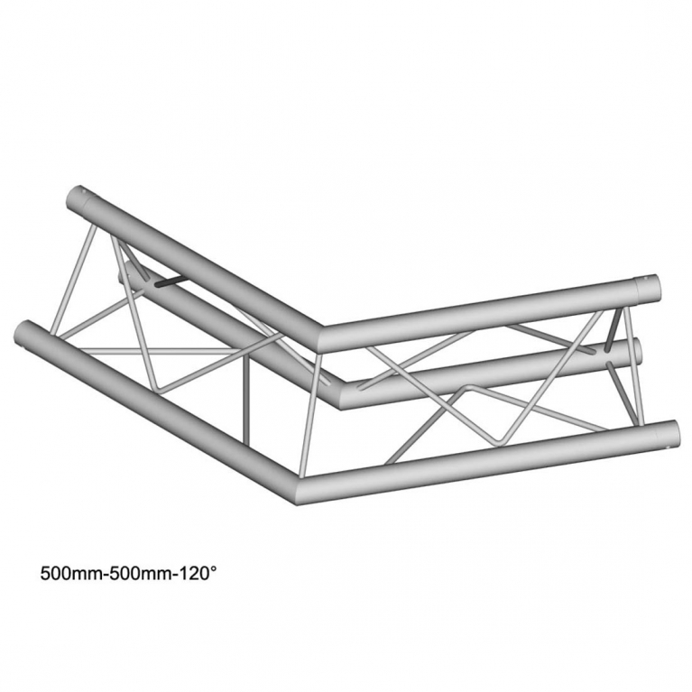 Angolo a 2 vie 120° DT 23-C22-L120