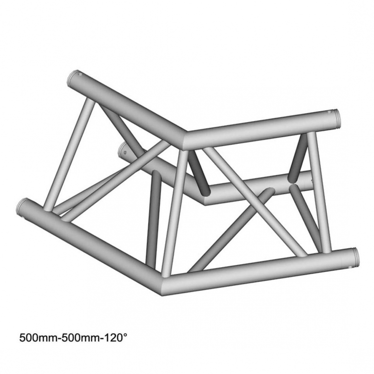 Angolo 2 vie 120° DT 43/2-C22-L120
