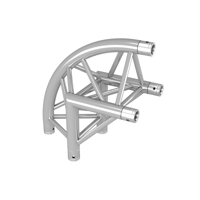 Angolo rotondo 90° DT 33/2-C24R-L90