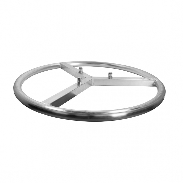 TOP ROTONDO GRIGIO PER TRALICCIO A 3 PUNTI DT 33/2 DT-DYNO WHEEL