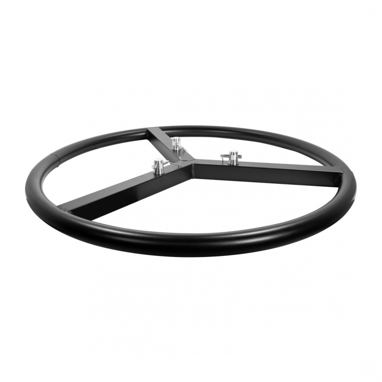 TOP ROTONDO NERO PER TRALICCIO A 3 PUNTI DT 33/2 DT-DYNO WHEEL BLACK