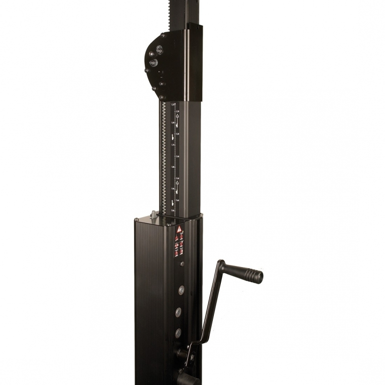 Stativo nero DT ST-4500 max 4,5mt