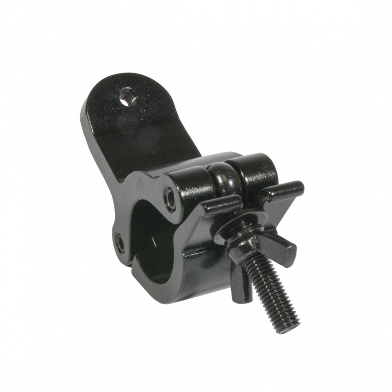 Gancio per stand fieristici PRO EX-Clamp 50S nero 250kg per tubi ø 48-51 mm